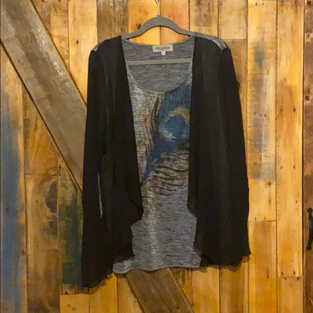 XL two in one top